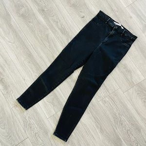 Zara high waist black skinny jeans.